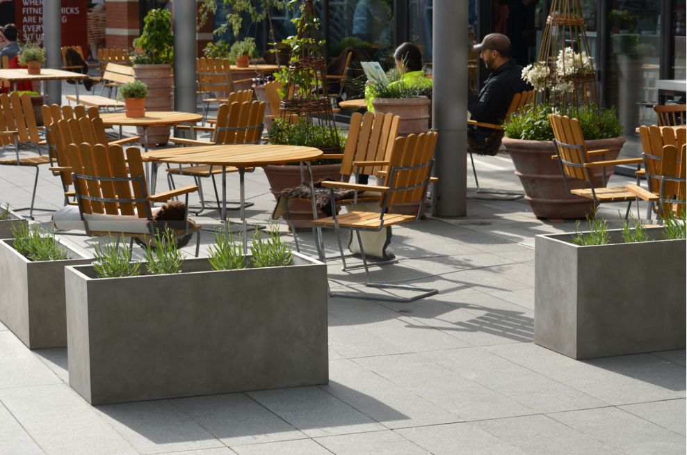 Söderberg Pizza at the Bakery, Edinburgh EH3 Planters for Restaurants