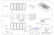 Modular planter lighting CAD design