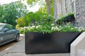 Garden Planters With Bespoke Powder Coating