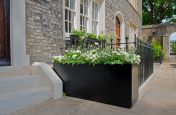 Rectangular Bespoke Powder Coated Steel Planters