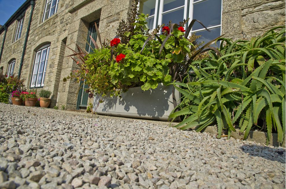 St Michael’s Mount, Cornwall Large Fibre Reinforced Cement Planters
