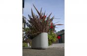 Natural Grey Fibre Reinforced Cement Plantship Planter