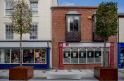 Bespoke steel planters for town centre