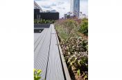 Residential apartment roof garden planters