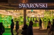 Swarovski store bespoke architectural metalwork