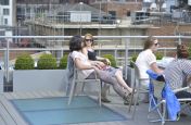 Tapestry Trough Planters on Roof Terrace