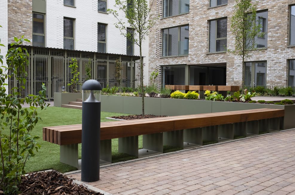 Telford Homes – The Forge, Upton Park, London. Bespoke Landscape ...