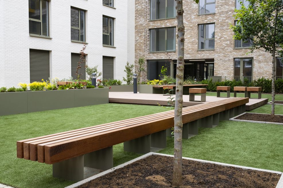 Telford Homes – The Forge, Upton Park, London. Bespoke Landscape ...