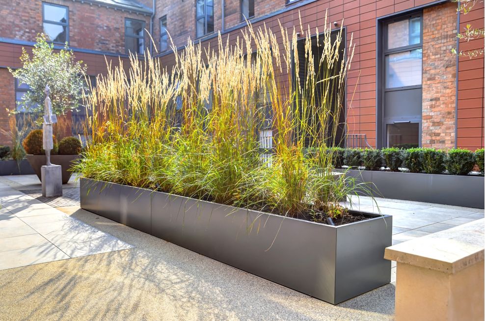 The Old Library, Leamington Spa - Planters for Communal 