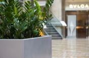 Polyester Powder Coated Pearl Mouse Grey Planters