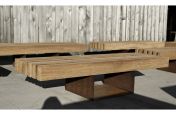 Corten Steel seating and benches