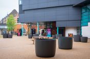 Large planters for communal spaces