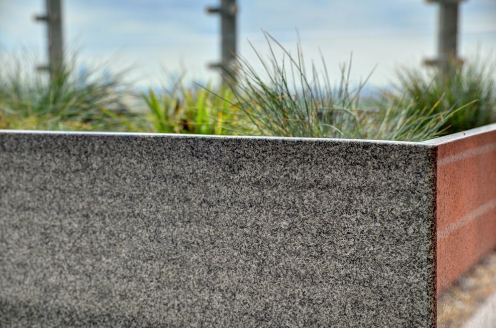 UNITE Stratford ONE Large Bespoke Granite Planters for Communal
