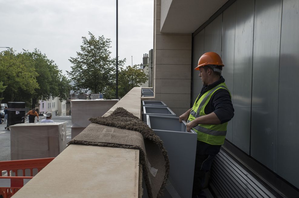 Bespoke Planters At University of Bristol, Life Sciences