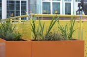 Polyester Powder Coated Planters