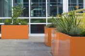 Powder Coated Steel Planters