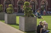 Bespoke Zinc planters