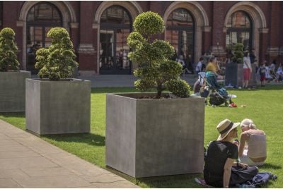 Bespoke Zinc planters