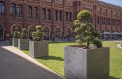 Public Realm Zinc Tree Planters