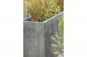 External Steel Framed Planters With Zinc Panels From IOTA