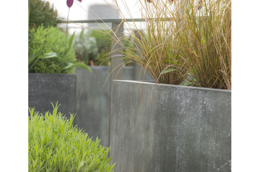 Bespoke Zinc Planters, Custom Zinc Planters, Made to Order Zinc Planters