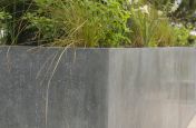 Bespoke Zinc Planters At Verde, London