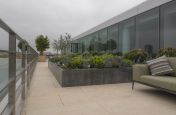 Weather proof Bespoke Zinc Clad Steel Framed Planters