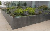 Zinc Cladded Water feature