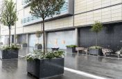 Square Granite Planters At Westfield Stratford City