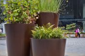 Faux Corten Steel Planters