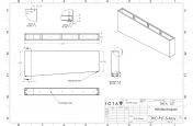 CAD design for planters on a slope