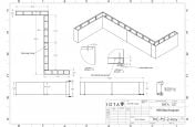 Sectional planter CAD design