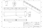 Sloped planter CAD design