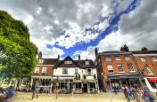 Wideshot of Winchester, The Square