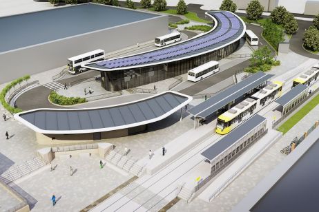 Concept Design Of The Wythenshawe Transport Hub, Manchester