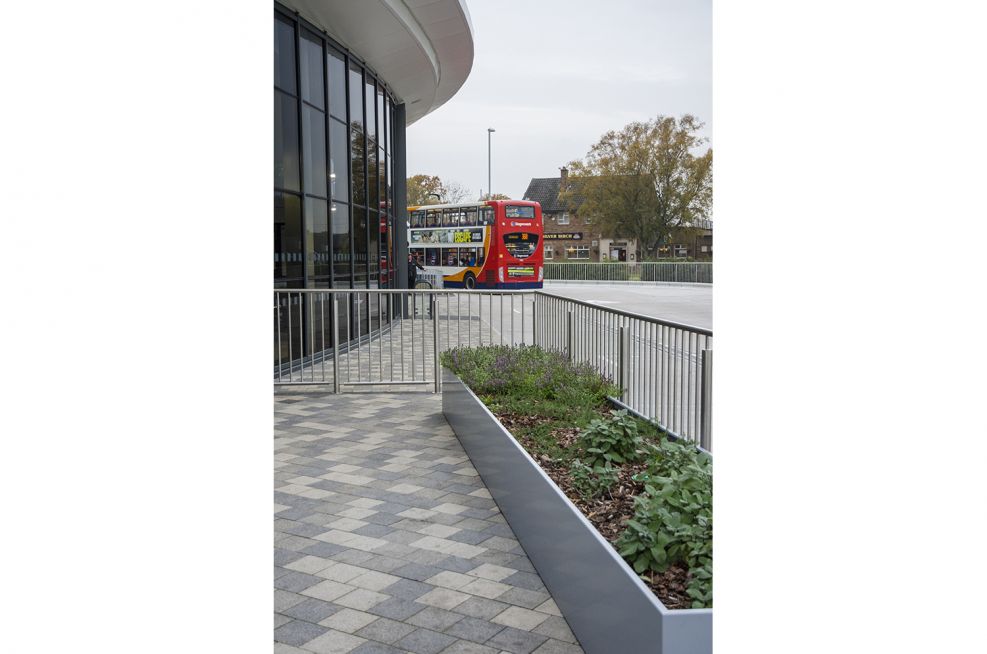 IOTA Trough Planters At Wythenshawe Transport Hub