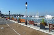 Granite Planters Adorning The Harbour