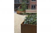 Corten Steel Outdoor Planters