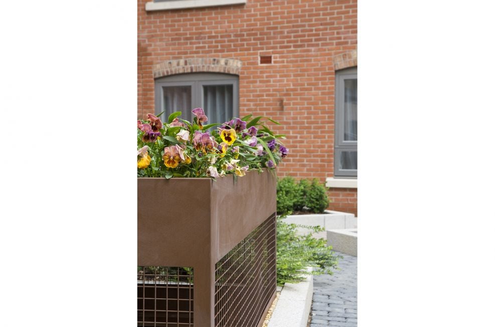 Corten Steel Planters From IOTA