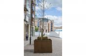 Different View Of Extra Large Corten Steel Planters
