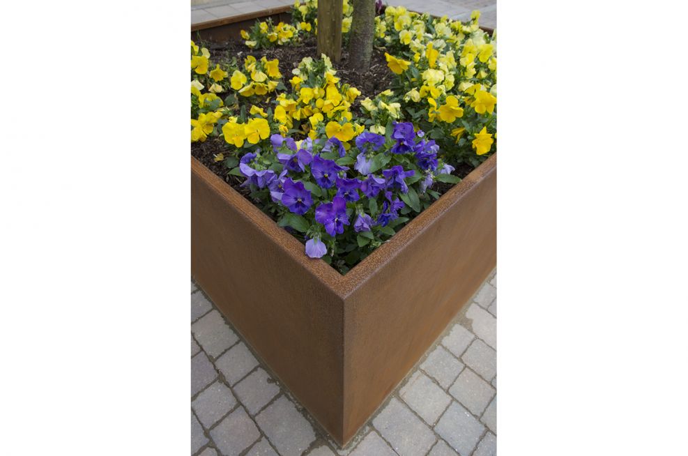IOTA Corten Steel Planters