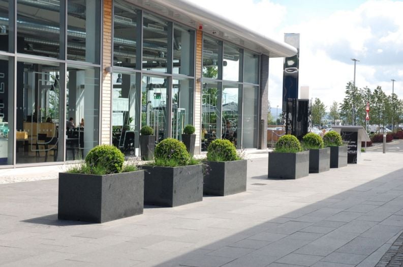 Commercial Planters & Plant Containers - Large Interior, and Public Realm Planters - IOTA UK