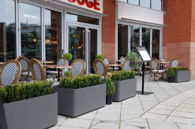Commercial Planters Large Interior, Exterior and Public Realm Planters IOTA UK