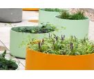 King’s College London – custom-coloured DELTA 45 Round planters