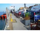 IOTA Granite Cube 600 Planters at Yarmouth Harbour