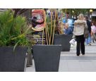 Granite Taper 800 Planters in Birmingham City Centre