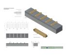 Granite seating designs for BAM Nuttall on Paddington Crossrail tender.